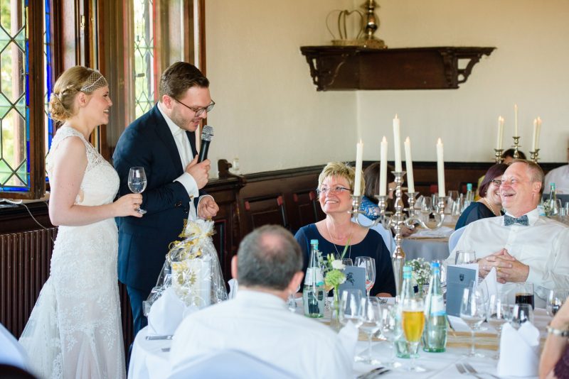 Hochzeitsfeier im Rittersaal in Gleiberg